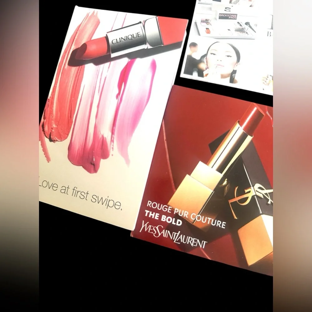 New Sampler Lip Makeup Lot Clinique‎ Dior Urban Decay Yves Saint Lauren